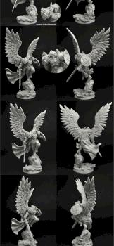 Sci Fi Archangel by Scibor