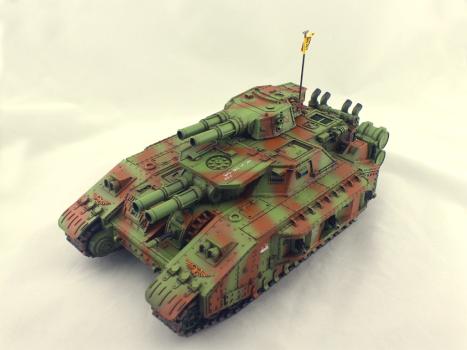 Imperial Guard Stormhammer tank by suvietrat
