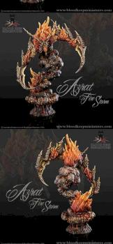Azrat firestorm (Fire Elemental) by Blood-Keep-Miniatures