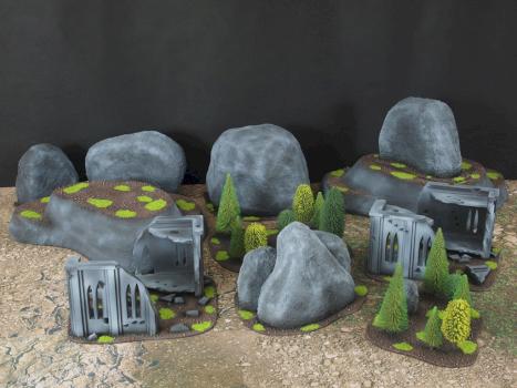 Classic Terrain Set by dave663