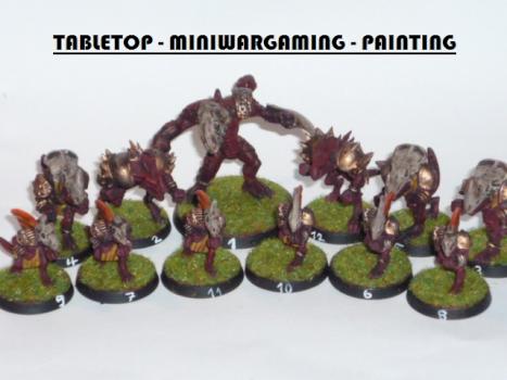 BloodBowl Lizardmen Team by LorsMarhsalLeonitus