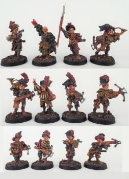 28mm Lead Adventure Miniatures Brugelburg Landsknechts by avalonindustries2040