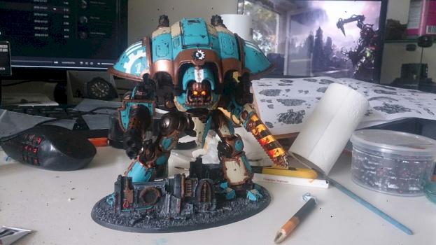 Imperial Knight with LEDs by Maarten Dekock