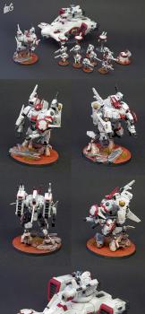 Tau Vior'la Battlegroup by GoblinArt