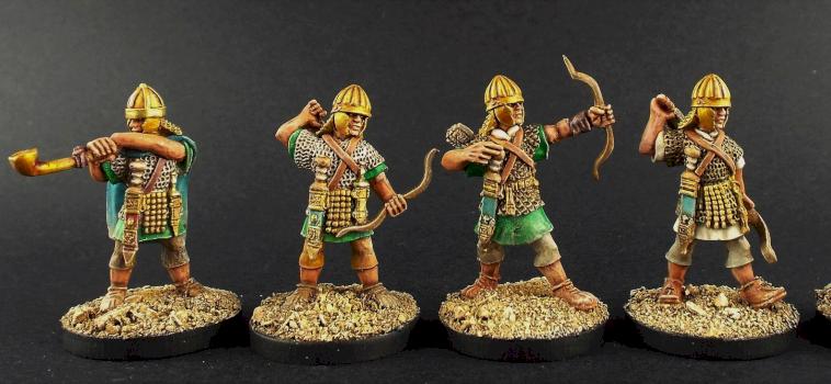 28mm Aventine Miniatures - Eastern Auxiliary Archers by avalonindustries2040