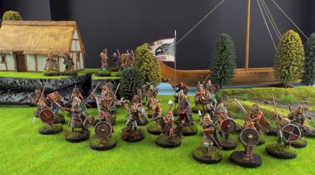 28mm Foundry Vikings by avalonindustries2040