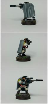 Space marine scout with sniper rifle by asmol78