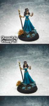 Tinley, Female Wizard by The Huntress