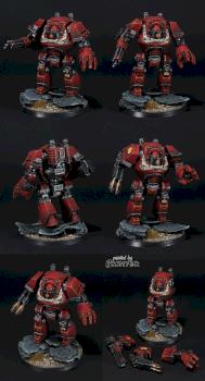 Word Bearers Contemptor Dreadnought by Grimvar