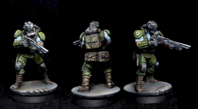 Infinity, Ariadna, Kazak Spetsnaz (Boarding Shotgun) by bajdur