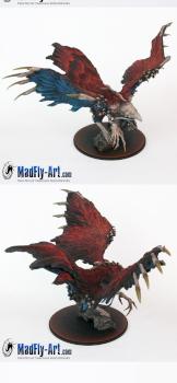 Phoenix (alternate view) by MadFlyArtStudio