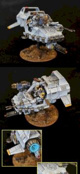 Space Wolves - Lanspeeder Tornado by BadKarma