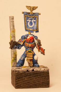 Ultramarines Captain from Deathwatch by Egor