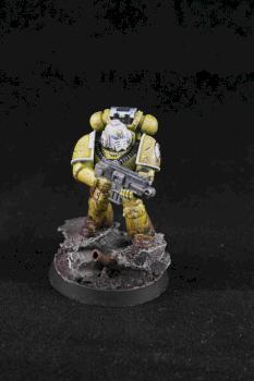 Imperial Fist Veteran by Lazerhead3000