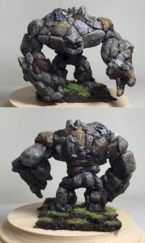 Large Earth Elemental by D_Gran