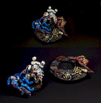Apothecary crimson fists by Adv