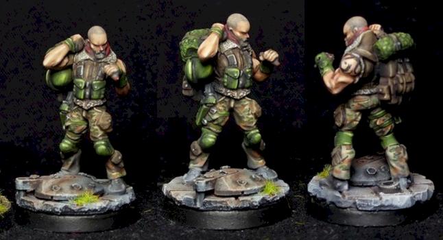 Infinity, Ariadna,Roger Van Zant, Capt. 6th Airborne - OLD Version mini ! by bajdur