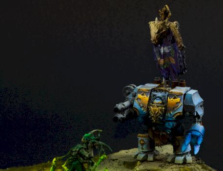 Space Wolves Dreadnought by Struna