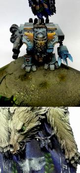 Space Wolves Dreadnought by Struna