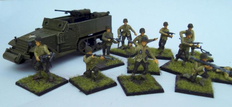 American Armoured Infantry 1:72 by Ephalim