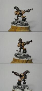 El gobbo col fucile (Goblin with long gun) NEW BASE by Micheluzzo
