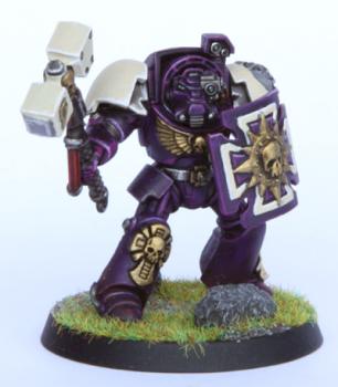 Assault Terminator with Thunder Hammer and Storm Shield by HeadWar