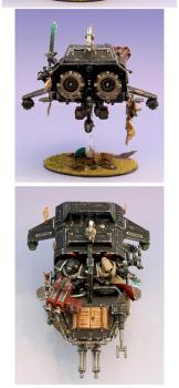 Master of the Ravenwing on Landspeeder by Faolain