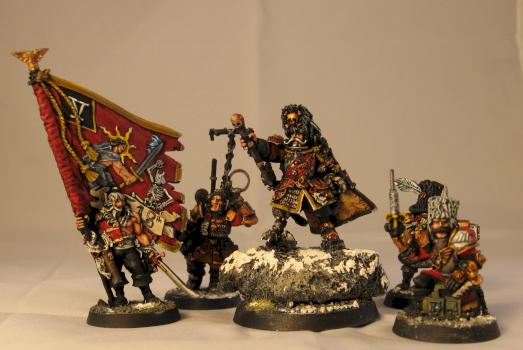 Vostroyan Command Squad by Grimjaw