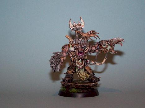 40K Ork Warboss black reach by johnny889
