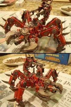 Red Chaos Defiler by deadlyseneschal