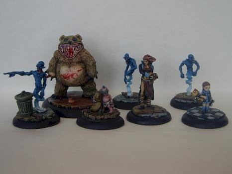 Pandora and crew  - Neverborn (Malifaux) by Csonti