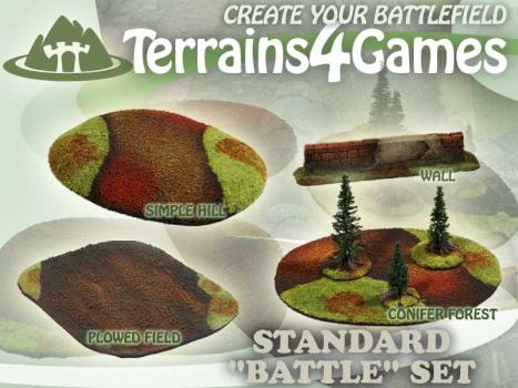 Very simple set of terrains by terrains4games
