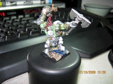 Black Orc Waaagh Boss. by cirdan taralom