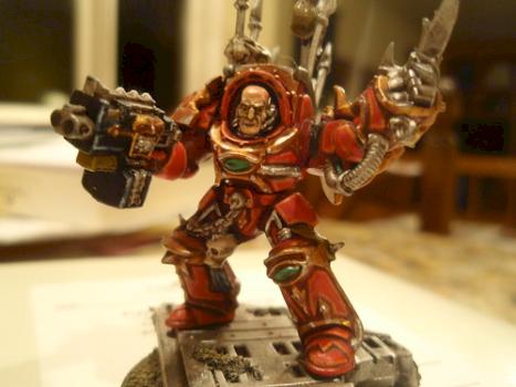 Red Chaos Terminator - 5 by deadlyseneschal