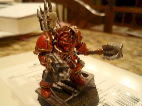 Red Chaos Terminator - 8 by deadlyseneschal