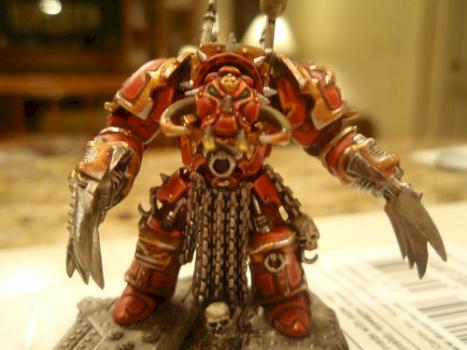 Red Chaos Terminator - 12 by deadlyseneschal