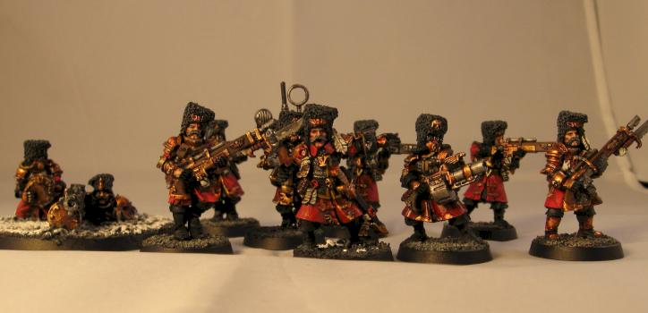Vostroyan Infantry Squad by Grimjaw