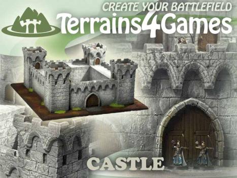 Castle 60/60cm 2/2ft by terrains4games