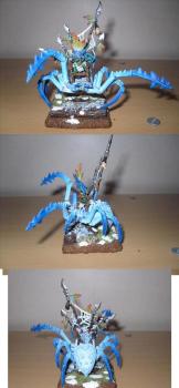 Goblin Warboss on Gigantic Spider by kerhor