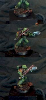 Salamander Space Marine Seargent by jarhead