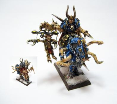 Tzeentch Sorcerer by trollslayer