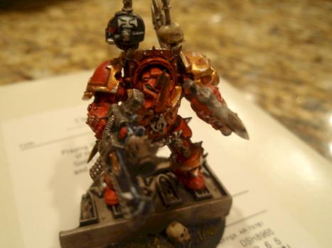 Red Chaos Terminator - 10 by deadlyseneschal