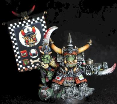 Ork boss by Philippe