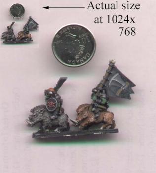 Warmaster Orc Boar Riders by Coyote
