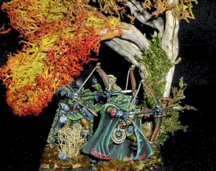 Wood elves ambush by Philippe