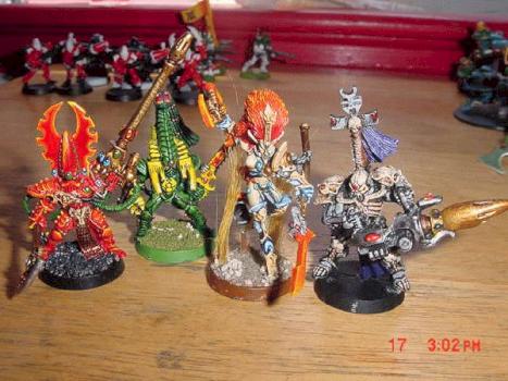 Eldar Phoenix Lords by chipndip