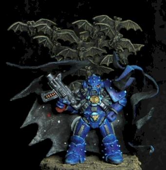 Pre-heresy Night Lord officer by Philippe