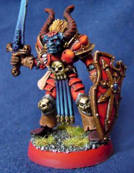 Chaos Champion of Khorne by coda