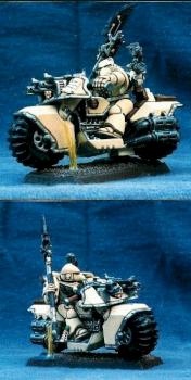 Space Marine Biker by r2j1