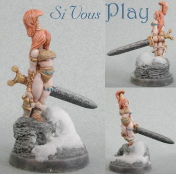 Nemain, Sword Maiden by sivousplay